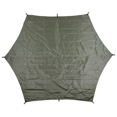 Prelata Fas, Plane, "Hexagon-Tarp", 340 x 310 cm, Oliv MFH 32418B