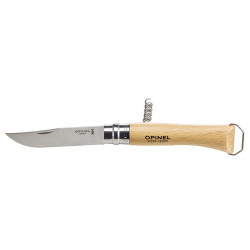 Cutit Opinel Nr 10 cu Tirbuson Otel Inox 002578