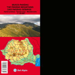 Bel Alpin Harta Muntii Parang