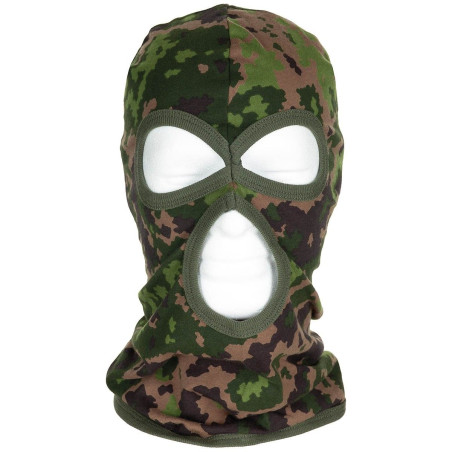 Cagula Subtire si Elastica, Bumbac, Adult Balaclava "3 gauri" M05 camo MFH 10901Y
