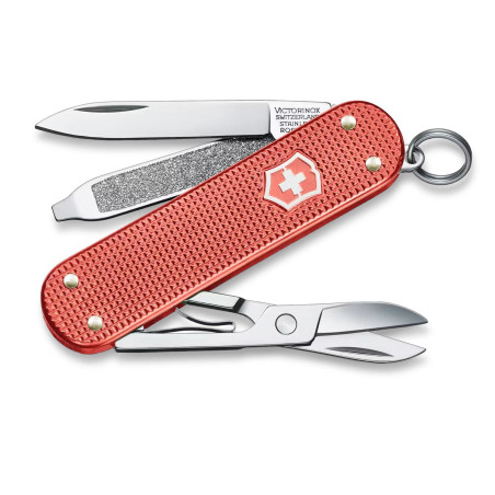 Briceag Victorinox Classic Alox, Editie Limitata 25, Stone Red 0.6221.L25