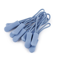 Set 10 bucati Accesoriu Tragator Fermoar Albastru Deschis 61463