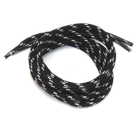 Sireturi Outyman Rotunde, 120cm, 5mm, Negru, OA0226