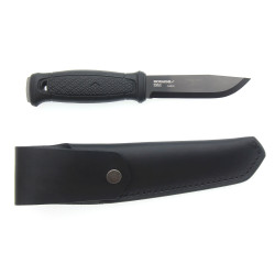 Cutit Mora Garberg Otel Carbon Black Teaca Piele (13716+13272) 13100