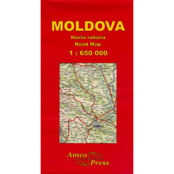 Amco Press Harta Republica Moldova Rutiera