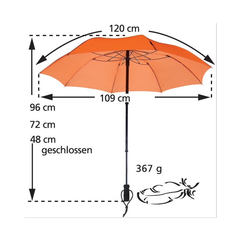 Umbrela Euroschirm Telescope Handsfree