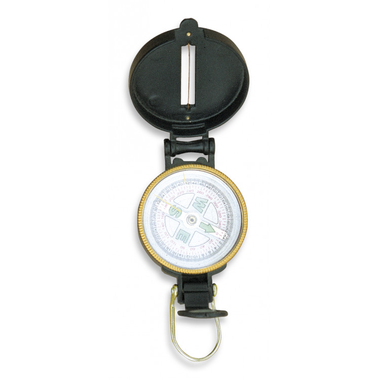 Busola Lensatic Compass Metalica cu lichid Albainox 33104